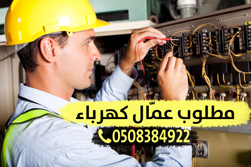 يافا: مطلوب عمّال ذوي خبرة للعمل في مجال الكهرباء 